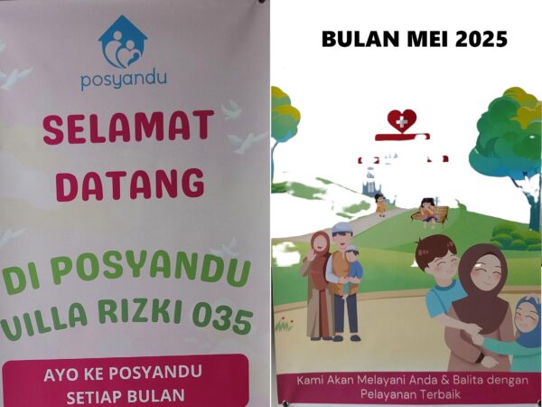 Pelayanan Posyandu bulan Mei 2025