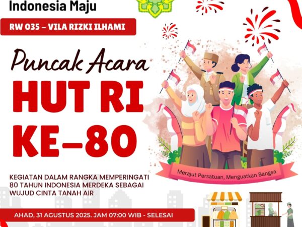 Puncak Acara HUT RI ke-80 Vila Rizki Ilhami