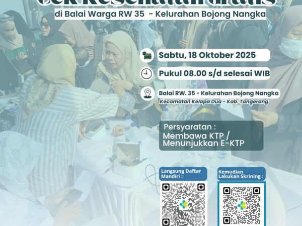 Cek Kesehatan Gratis